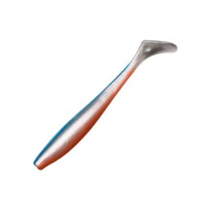Silicone lure Narval Choppy Tail 10cm #001-Blue Back Shiner