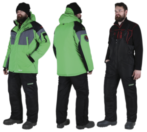 Žieminis kostiumas Dakota M green/grey/black
