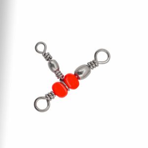 Вертушка Gurza Barrel Triple swivels BK