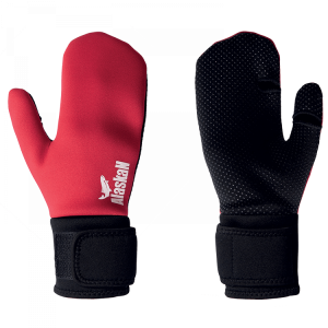 Kumštinės pirštinės Neopreninės (black/black) (red/black)