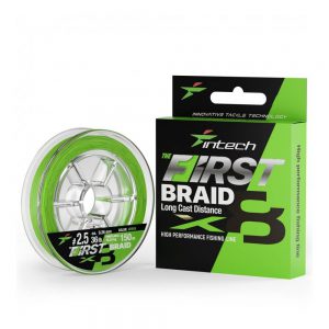 Braided line Intech First Braid X8 Green 150m