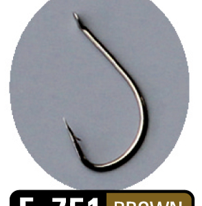 SASAME kabliukai F-751 FUNA Brown