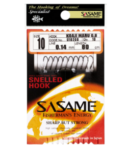 SASAME kabliukai su valu Snelled Hooks  KOAJI MARU U10208 NS