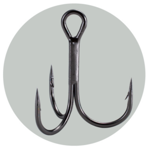SASAME trišakis Treble Tenka Hook NS TEN1B