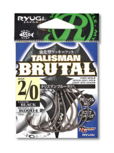 SASAME vienšakiai kabliukai plėšrūnams R0004 Talisman Brutal Hooks