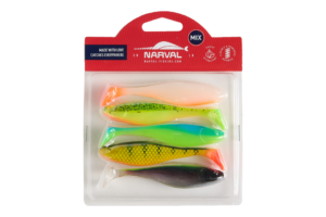 Silik. guma Narval Commander Shad 10cm Mix #M05 (5pcs/pack), NVCM10M05