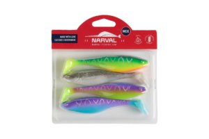Narval silik. guma Commander Shad 12cm Mix #M07 (4 pcs/pack),NVCM12M07