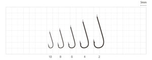 SASAME kabliukai LONG SHAFT F-848 NS