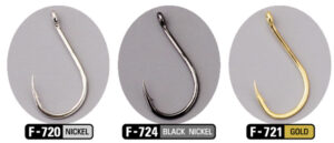 SASAME kabliukai F-721 CHINU RINGED gold