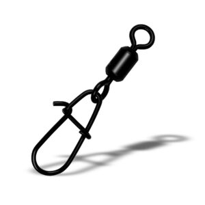 Gurza ROLLING SWIVEL STAINLESS STEEL /CRANKBAIT SNAP BK # 6 (Test 35 kg) 3 pcs/pack