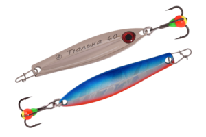 Jigging spoon ECOPRO Tiulka 60mm 11g BRS, EPVJT60BRS