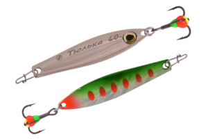 Jigging spoon ECOPRO Tiulka 60mm 11g BIL, EPVJT60BIL