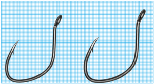 GURZA SALMON # 4/0 BN 2pcs/pack, K-1519-400