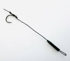 GURZA METHOD HAIR RIG  (L: 9 сm) BAIT SPIKE / TSUYOSHI HOOK # 8 BC 3pcs/pack, L-2415-008