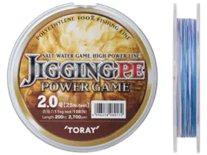 Toray F71V Jigging PE Power Game 200m